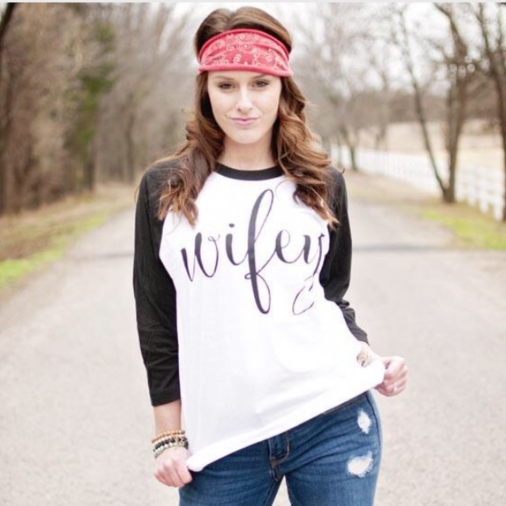 Wifey Raglan Shirt